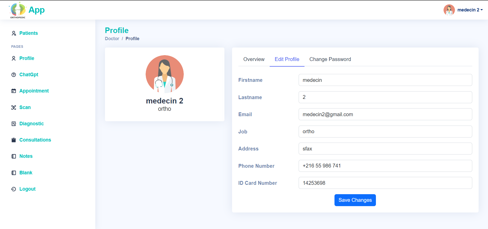 Plateforme Médicale 2