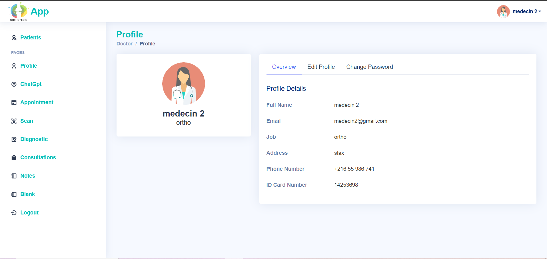 Plateforme Médicale 2