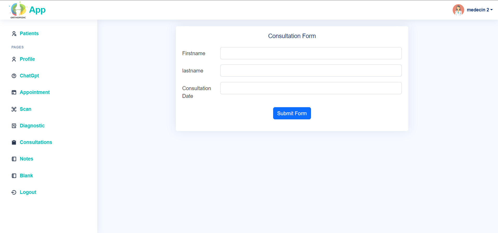 Plateforme Médicale 2